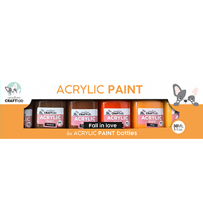 CraftLab, Essentials, Acrylic Paint, Fall in Love - CCL-ES-ACP44