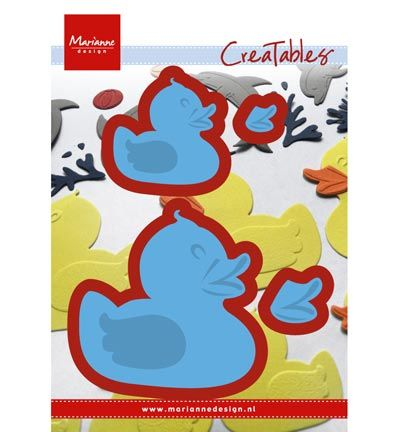 PRE-ORDER - Marianne Design, Creatable, Rubber Duck - LR0333