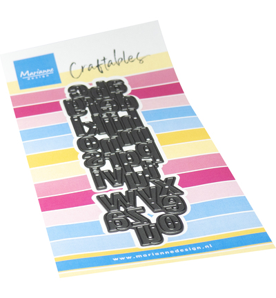 PRE-ORDER - Marianne Design, Craftable, Alphabet (M) - CR1735