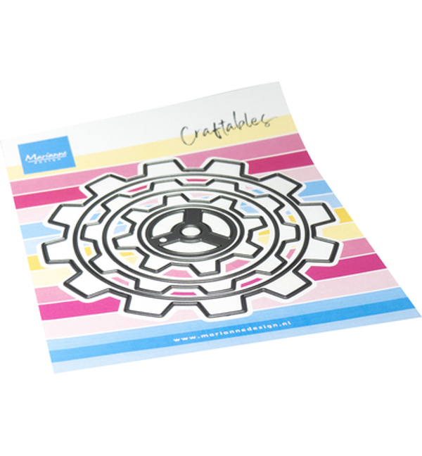 PRE-ORDER - Marianne Design, Craftable, Gears - CR1737