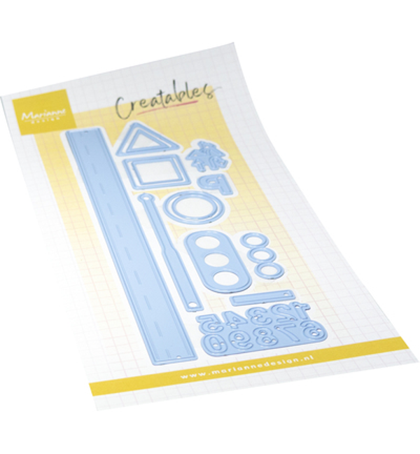 PRE-ORDER - Marianne Design, Creatable, Traffic - LR0959