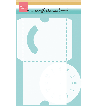 PRE-ORDER - Marianne Design, Craft Stencil, Turning Wheel - PS8196