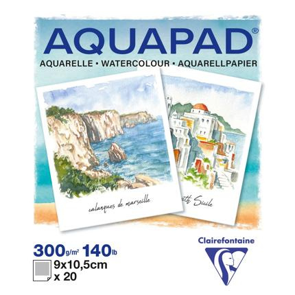 Clairefontaine, Aquapad, Aquarel Polaroid, 9 x 10,5 cm