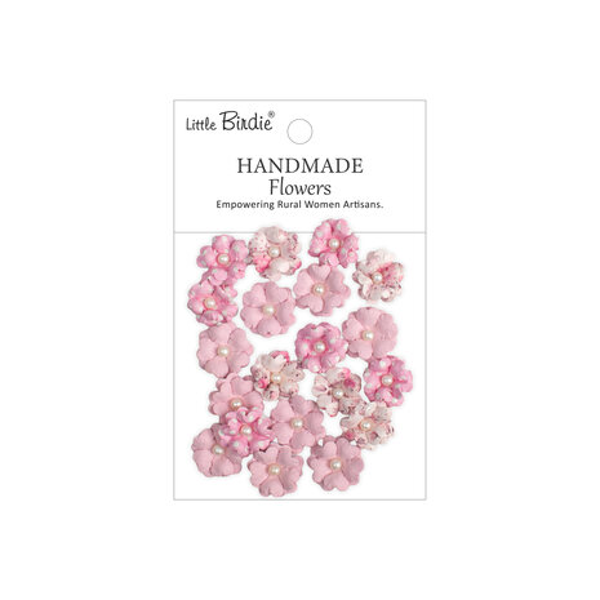 Little Birdie, Handmade Flowers, Lucile, Pink Symphony - CR110147