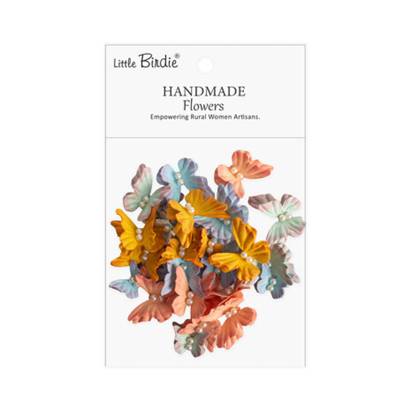 Little Birdie, Handmade Flowers, Dreamy Flutter, Sunny Sky - CR110460