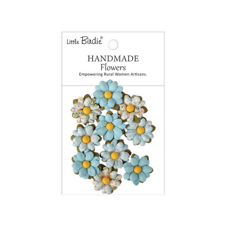 Little Birdie, Handmade Flowers, Cordelia, Blue Symphony - CR110148