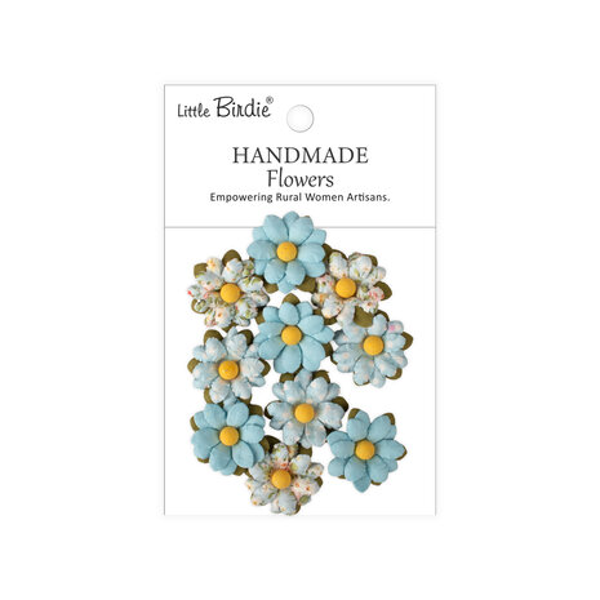 Little Birdie, Handmade Flowers, Cordelia, Blue Symphony - CR110148