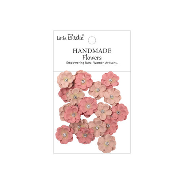 Little Birdie, Handmade Flowers, Twinkle, Pink Passion - CR109890