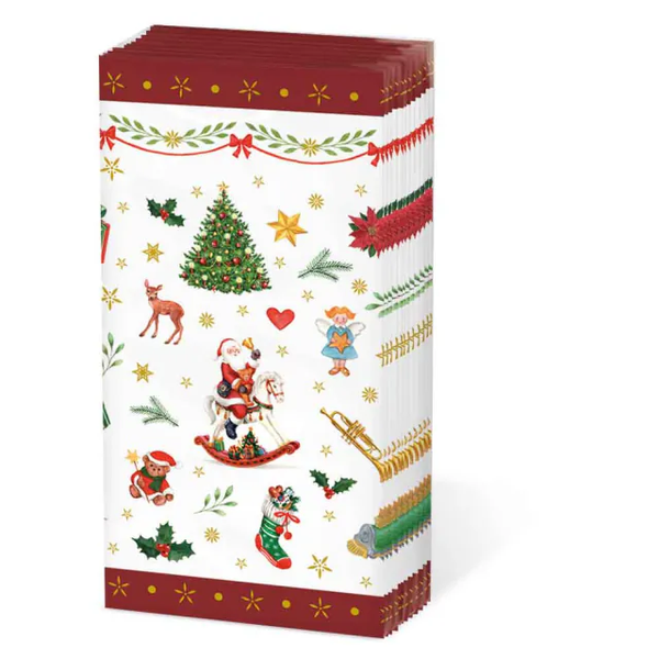 Ambiente, Zakdoekjes, Kerst ornamenten - 32214765