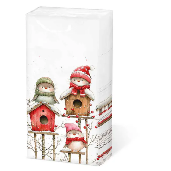 Ambiente, Zakdoekjes, Vogelhuisjes - 32221250