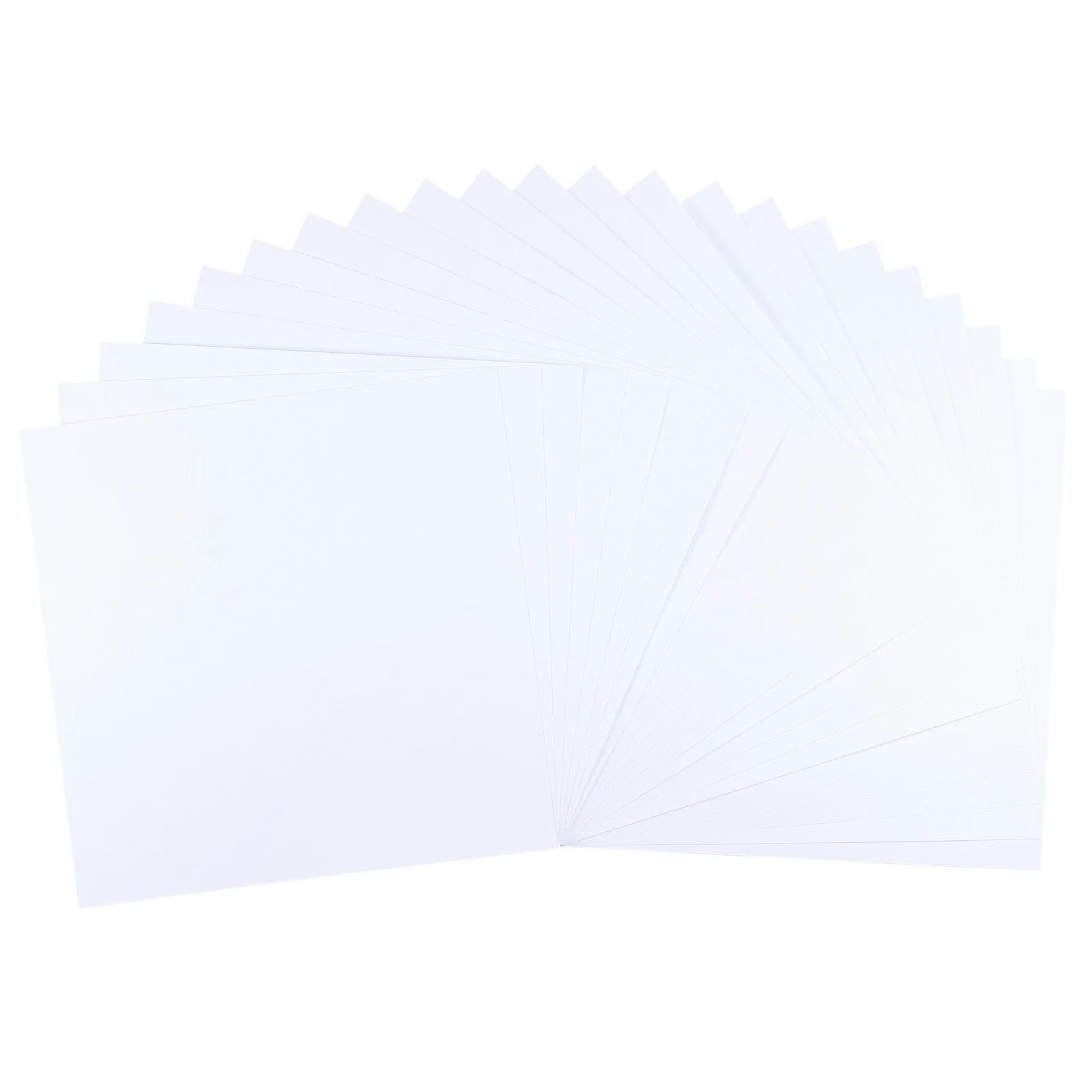 Vaessen Creative, Cardstock Smooth, Wit, 30,5 x 30,5 cm - 2926-097