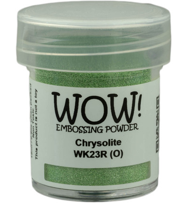 WOW, Embossingpoeder, Opaque Primary, Chrysolite, Regular - WK23R