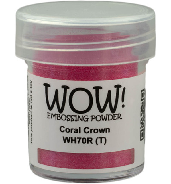 WOW, Embossingpoeder, Primary, Coral Crown, Regular - WH70R