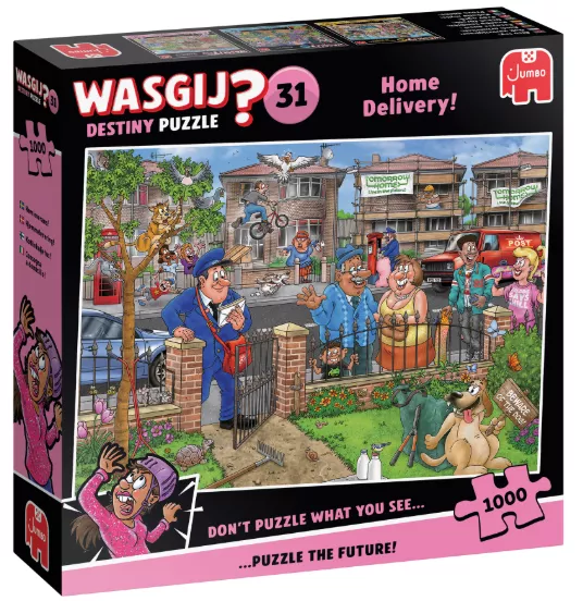 Wasgij, Puzzel, Destiny 31, Levering aan huis, 1000 stukjes