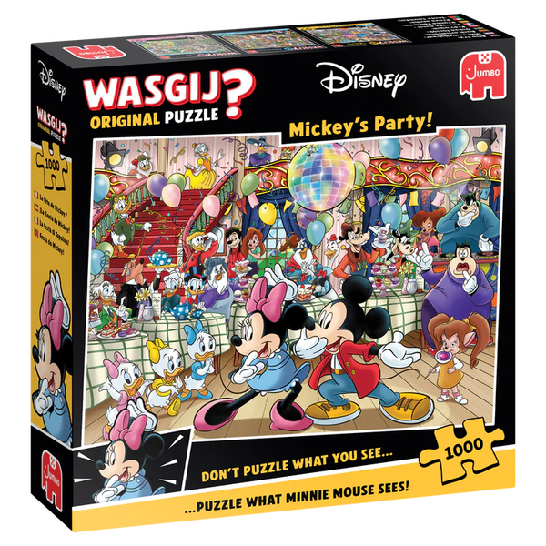 Wasgij, Puzzel, Original, Disney, Mickey's Feestje, 1000 stukjes