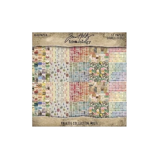 Tim Holtz, Palette Collection, Multi, 8x8 inch - TH94480
