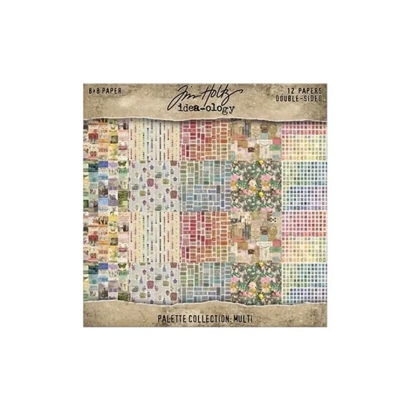 Tim Holtz, Palette Collection, Multi, 8x8 inch - TH94480