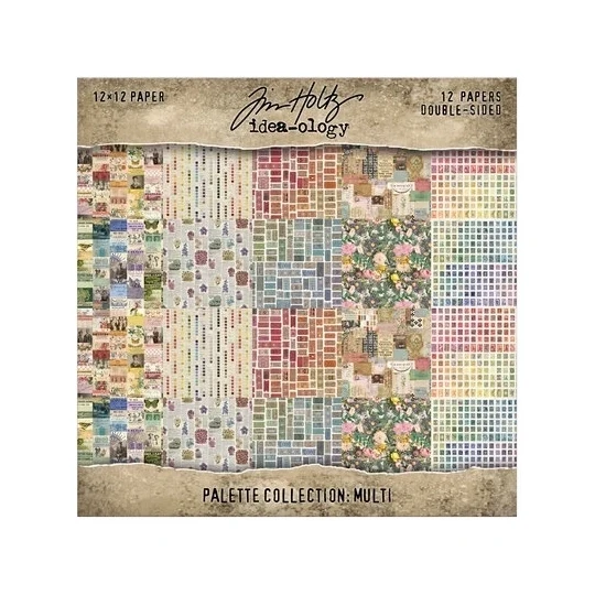 Tim Holtz, Palette Collection, Multi , 12x12 inch - TH94466