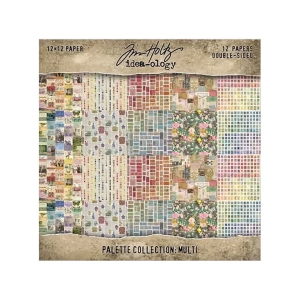 Tim Holtz, Palette Collection, Multi , 12x12 inch - TH94466