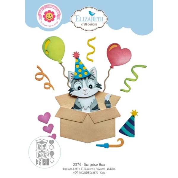 Elizabeth Craft Design, Snijmal, Surprise Box - 2374