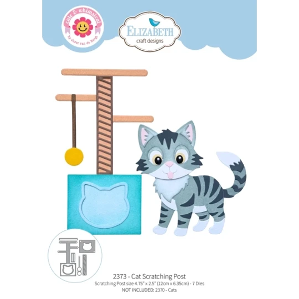 Elizabeth Craft Design, Snijmal, Cat Scratching Post - 2373