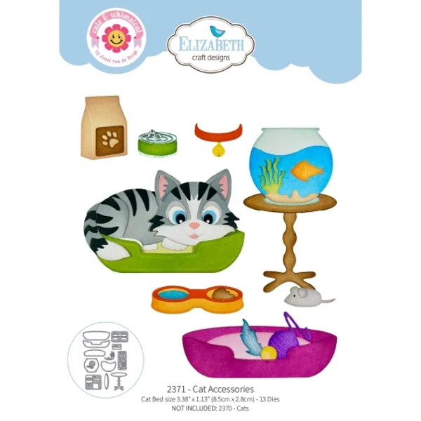 Elizabeth Craft Design, Snijmal, Cat Accessoires - 2371