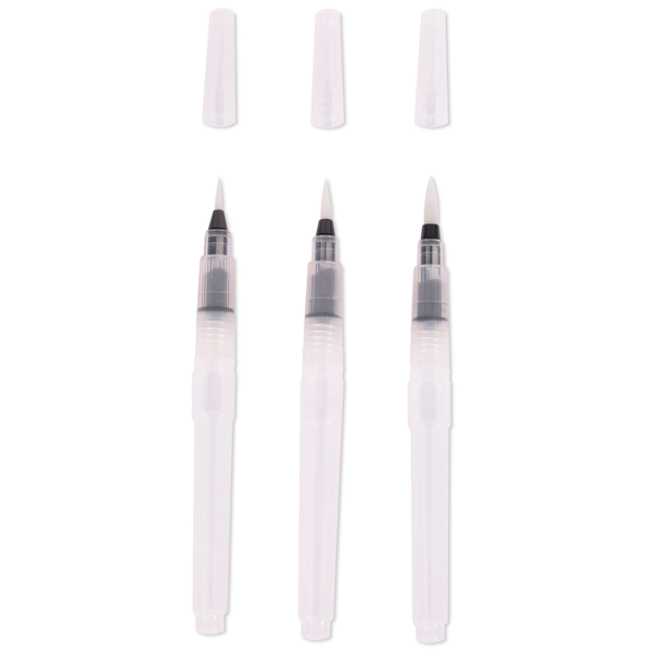 Vaessen Creative, Waterbrush penselen, 3 stuks - 1009-045