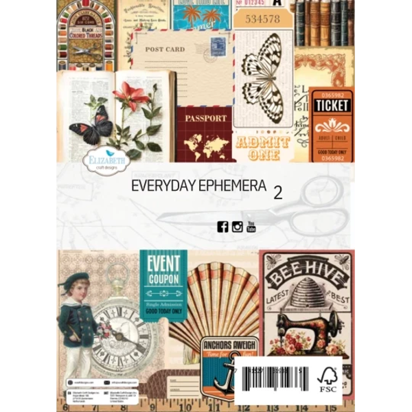 Elizabeth Craft Design, Everyday Ephemera 2  - PS03