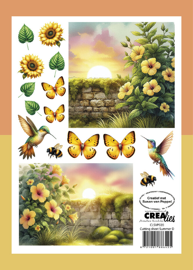 Crealies, Knipvel, Zomer D - CLSVP020