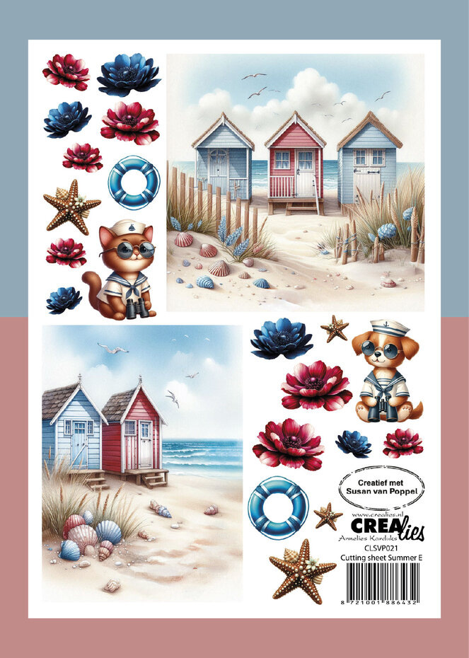 Crealies, Knipvel, Zomer E - CLSVP021