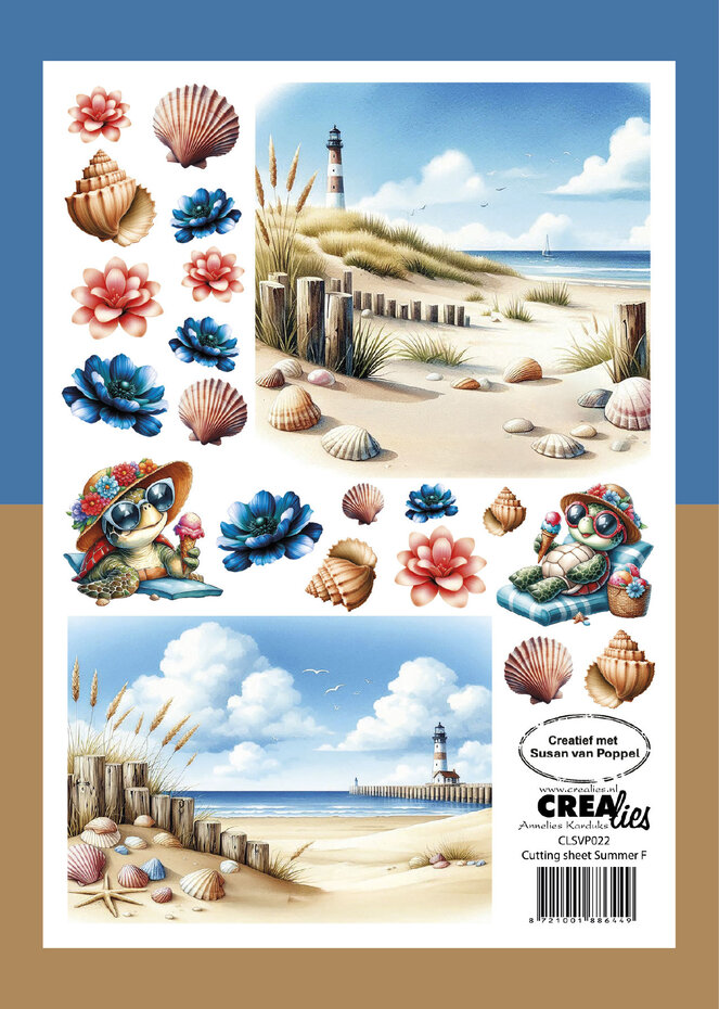 Crealies, Knipvel, Zomer F - CLSVP022