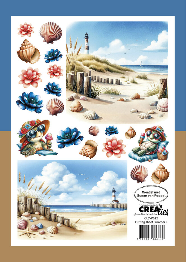 Crealies, Knipvel, Zomer F - CLSVP022