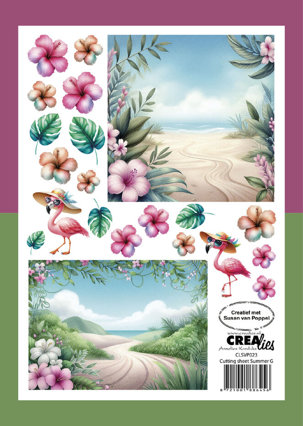Crealies, Knipvel, Zomer G - CLSVP023