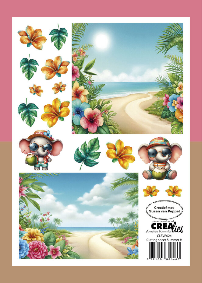Crealies, Knipvel, Zomer H - CLSVP024