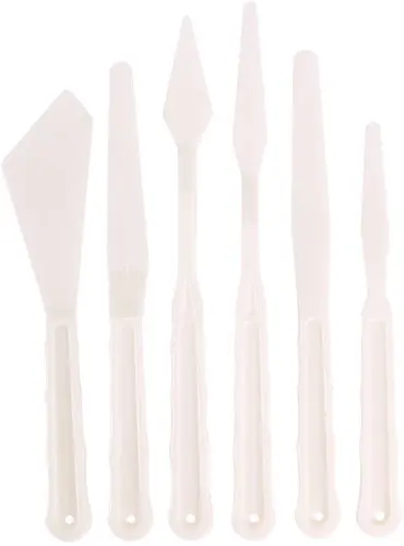 Pentart, Paletmessen Set, 6 stuks
