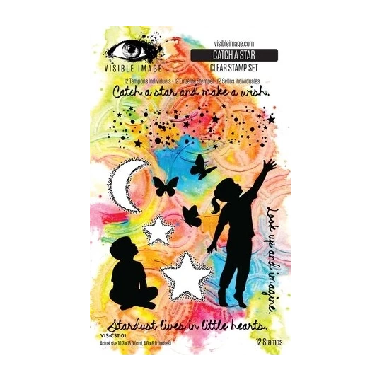 Visible Image, Clear Stamp, Hopes and Dreams, Catch A Star - VIS-CST-01