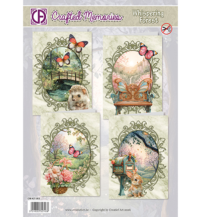Creatief Art, Kaartpakket, Whispering Forest - CM-KIT-003