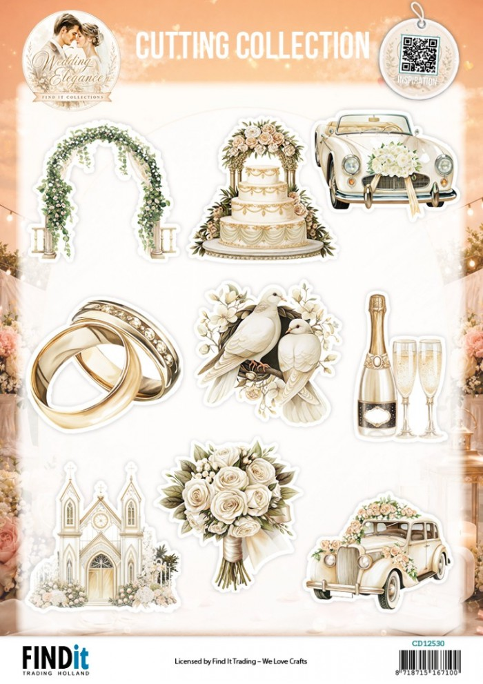 Find It, Knipvel, Wedding Elegance, The Big Day - CD12530