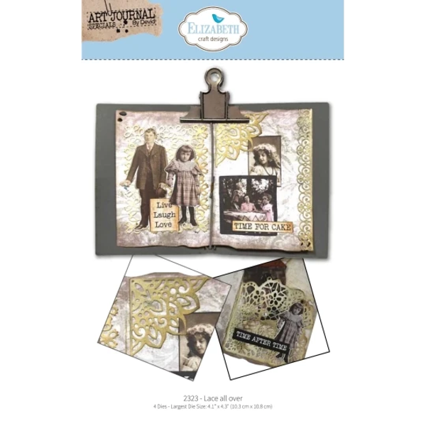 Elizabeth Craft Design, Snijmal, Lace All Over - 2323