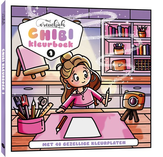 CreaChick, Chibi Kleurboek 1