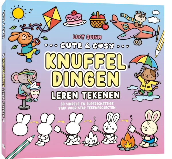 Cute & Cosy leren tekenen, Knuffeldingen