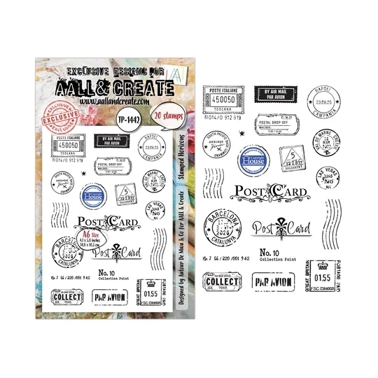AALL & Create, Clear Stamp, Stamped Horizons - AALL-TP-1442
