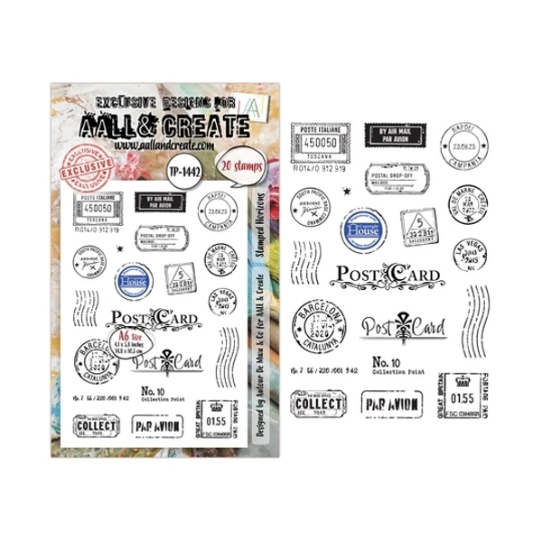 AALL & Create, Clear Stamp, Stamped Horizons - AALL-TP-1442