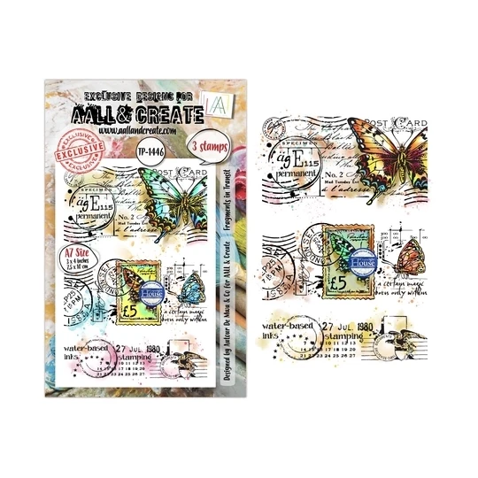 AALL & Create, Clear Stamp, Fragments in Transit - AALL-TP-1446