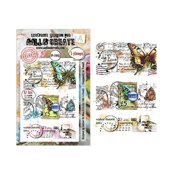 AALL & Create, Clear Stamp, Fragments in Transit - AALL-TP-1446