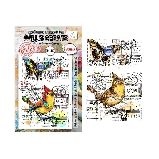 AALL & Create, Clear Stamp, Song from Torino - AALL-TP-1447