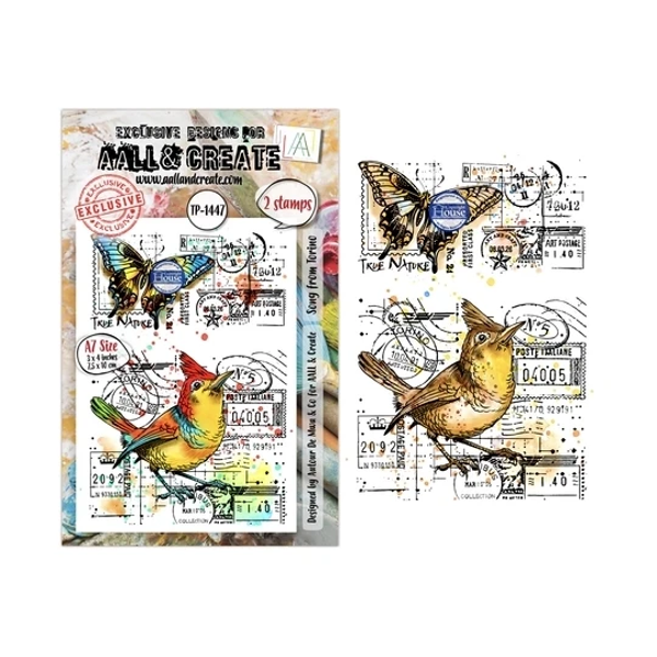 AALL & Create, Clear Stamp, Song from Torino - AALL-TP-1447