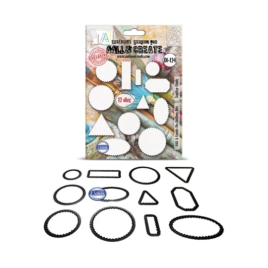 AALL & Create, Snijmal, Scallop Ovals - AALL-DI-124