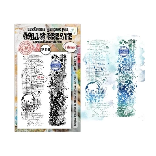 AALL & Create, Clear Stamp, Bee Geometry - AALL-TP-1341