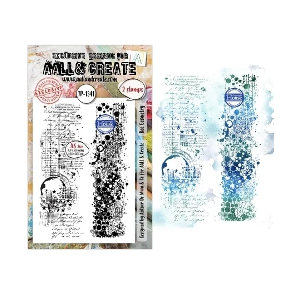 AALL & Create, Clear Stamp, Bee Geometry - AALL-TP-1341